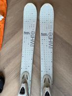 Salomon Pure White Ski Set, Ophalen, 160 tot 180 cm, Salomon, Zo goed als nieuw