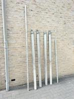 aluminium palen merk stier, Tuin en Terras, Tuinhekken en Hekwerk, Ophalen, Gebruikt, Aluminium