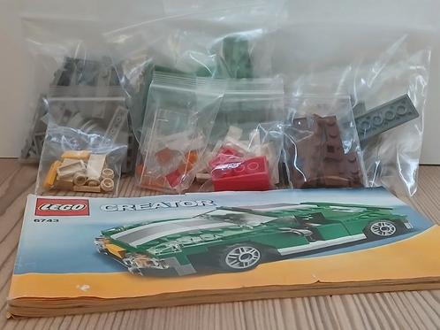 Lego creator 3 in 1 6743 straatracer, Kinderen en Baby's, Speelgoed | Duplo en Lego, Zo goed als nieuw, Lego, Complete set, Ophalen of Verzenden