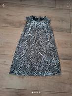 Jurkje mt 140 - zilver / zwart, Kinderen en Baby's, Kinderkleding | Maat 140, Ophalen of Verzenden, Nieuw, Meisje, Jurk of Rok