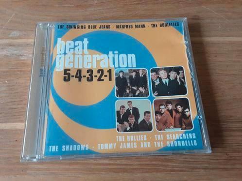 CD Various - Beat Generation 5-4-3-2-1 4 CD, Cd's en Dvd's, Cd's | Verzamelalbums, Zo goed als nieuw, Pop, Ophalen of Verzenden