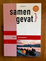 Samengevat VWO Geschiedenis Yvonne Bouw, Marloes Bolink, Gelezen, VWO, Yvonne Bouw, Marloes Bolink, Geschiedenis