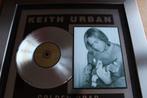 Keith Urban - Golden Road - Officiële RIAA award – 2002, Ophalen of Verzenden, Gebruikt