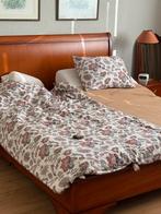 Kersenhout bed tweepersoonsbed met nachtkastjes, Ophalen, Gebruikt, Tweepersoons