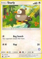 Starly #81 - CIN -Crimson Invasion, Hobby en Vrije tijd, Verzamelkaartspellen | Pokémon, Verzenden, Zo goed als nieuw