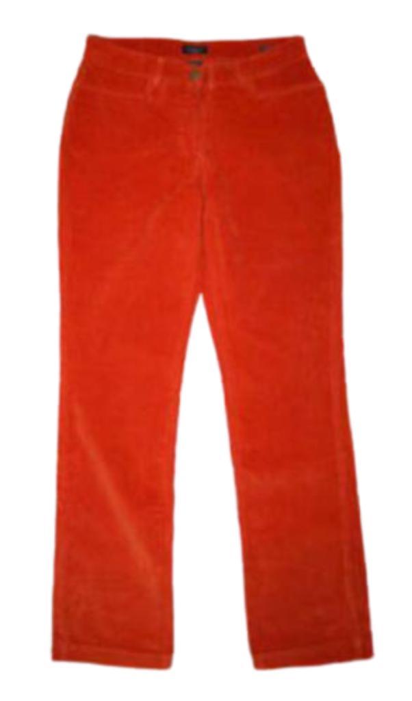 Nieuwe Gant babyrib stretch broek, Mt. W29 / S, Kleding | Dames, Broeken en Pantalons, Nieuw, Maat 36 (S), Oranje, Lang, Verzenden