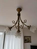Antieke plafondlamp, Huis en Inrichting, Ophalen, Zo goed als nieuw, Glas