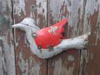 HANG VOGELTJES - STREET ART - HANDMADE (M), Tuin en Terras, Tuinwanddecoratie, Ophalen of Verzenden, Nieuw