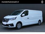 Renault Trafic E-Tech T29 L2H1 GB 52 KwH Comfort - DEMO, Tre, Auto's, Bestelauto's, Stof, Zwart, 700 kg, Wit