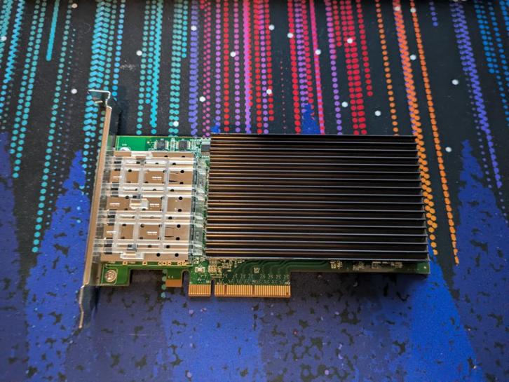 Silicom PE210G4SPI9 quad SFP+ network card, Computers en Software, Netwerkkaarten, Gebruikt, Intern, Ophalen of Verzenden