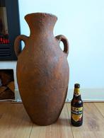 Grote terracotta amfora / amfoor in uitstekende staat, Ophalen, Overige kleuren, 50 tot 75 cm, Aardewerk of Porselein