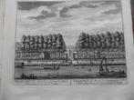 68 Loenen aan de Vecht Huis Wallenstein Kopergravure 1719, Antiek en Kunst, Kunst | Etsen en Gravures, Ophalen of Verzenden