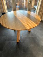 Woood Rhonda eettafel diameter 129 cm, Huis en Inrichting, Tafels | Eettafels, Ophalen, Gebruikt, Vier personen, 100 tot 150 cm
