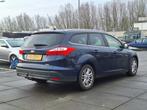 Ford Focus Wagon €4949,-1.0 EcoBoos Titanium Navi Trekhaak, Euro 5, Gebruikt, Zwart, Blauw