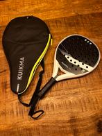 Padel Racket Kuikma met Hoes, Sport en Fitness, Padel, Ophalen of Verzenden, Zo goed als nieuw, Padelracket