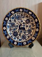 Prachtig handgeschilderd grieks bord met gouden rand, Ophalen