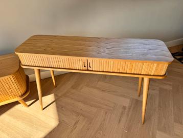 Zuiver Barbier Sidetable - Eiken - Perfecte Staat beschikbaar voor biedingen