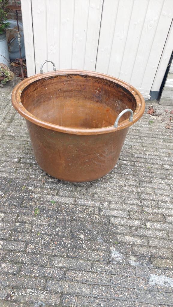 Koperen ketel, Antiek en Kunst, Antiek | Koper en Brons, Koper, Ophalen