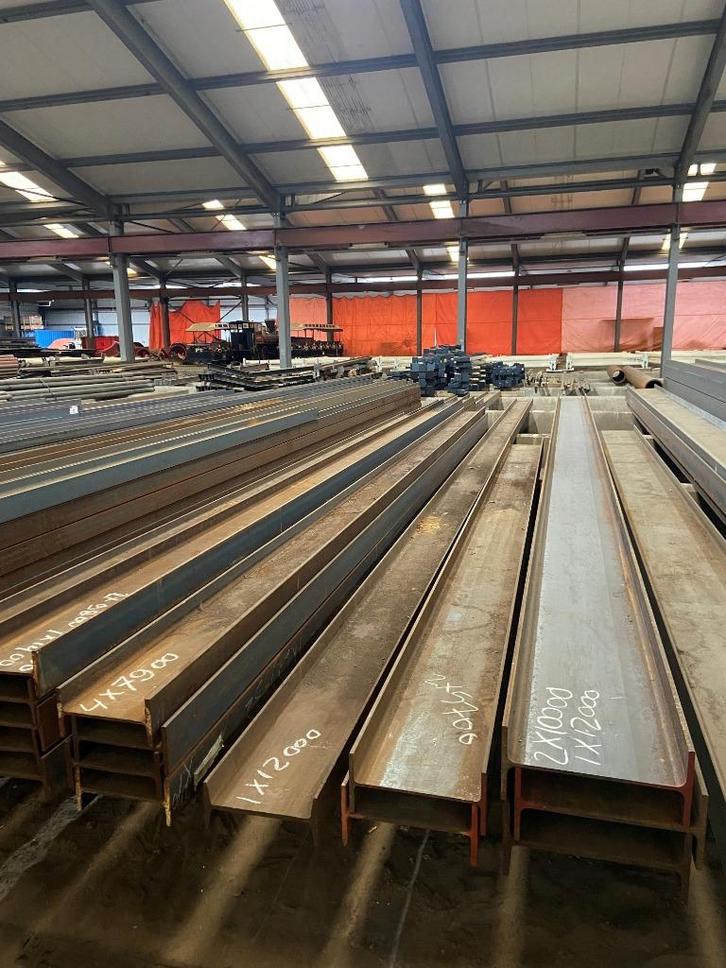 Diverse stalen balken zoals inp / unp / heb, Doe-het-zelf en Verbouw, Metalen, Nieuw, IJzer, Ophalen
