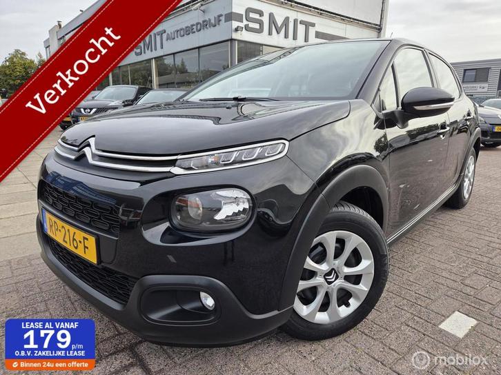 Citroen C3 1.2 PureTech S&S Feel Aut/1Eigenaar/NLAuto/Dealer, Auto's, Citroën, Bedrijf, Te koop, C3, ABS, Airbags, Airconditioning