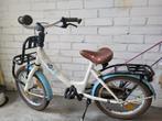 Hippe Clubb 16" kinderfiets wit blauw, Fietsen en Brommers, Fietsen | Kinderfietsjes, Ophalen, Gebruikt, 16 tot 20 inch, Clubb