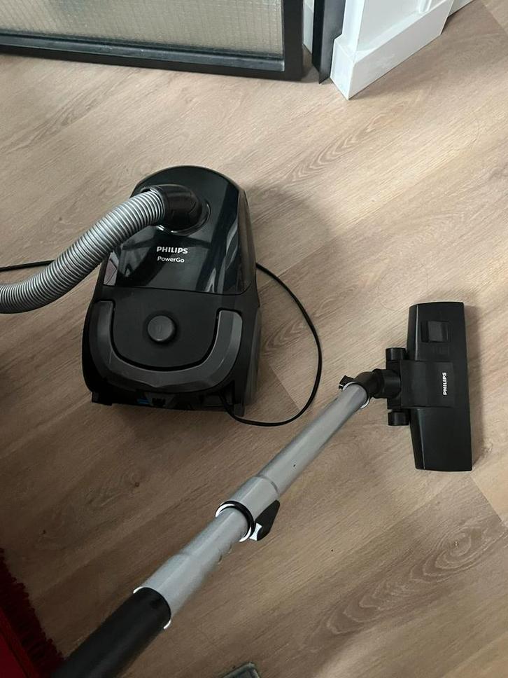 Philips Powergo Stofzuiger - Zo goed als nieuw!, Witgoed en Apparatuur, Stofzuigers, Zo goed als nieuw, Stofzuiger, Minder dan 1200 watt