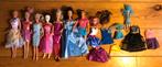 Barbie poppen plus kleertjes, Kinderen en Baby's, Speelgoed | Poppen, Ophalen of Verzenden, Zo goed als nieuw, Barbie