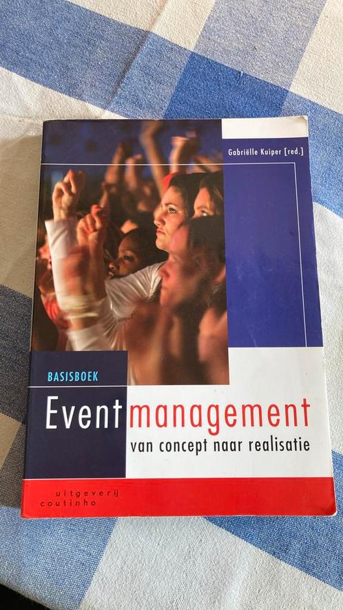 Basisboek eventmanagement, Boeken, Economie, Management en Marketing, Zo goed als nieuw, Management, Verzenden