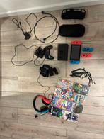 Nintendo switch met alle games en accesoires, Spelcomputers en Games, Spelcomputers | Nintendo Wii U, Ophalen, Zo goed als nieuw