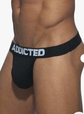Addicted basic G-string zwart beschikbaar voor biedingen