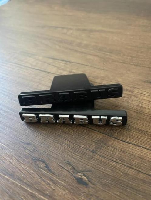 brabus grill embleem chroom gril G-klasse GLE GLC C-klasse E, Auto diversen, Auto-accessoires, Nieuw, Ophalen of Verzenden