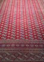 Grote Oosters vloerkleed / Perzisch tapijt wol 400x280 cm, 200 cm of meer, 200 cm of meer, Rood, Rechthoekig