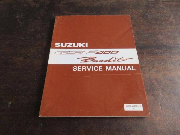 Suzuki GSF400 Bandit manual werkplaatshandboek, Motoren, Handleidingen en Instructieboekjes, Suzuki, Ophalen of Verzenden