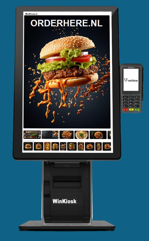 Self order kiosk software voor restaurant horeca pizzeria, Computers en Software, Office-software, Nieuw, Windows, Ophalen of Verzenden