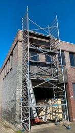 Te huur steiger 10,2meter, Doe-het-zelf en Verbouw, Steigers, Ophalen, Zo goed als nieuw, Rolsteiger of Kamersteiger, 5 meter of hoger