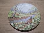Set 2x Wandbord Royal Doulton Waterside The Pheasant & Heron, Ophalen of Verzenden