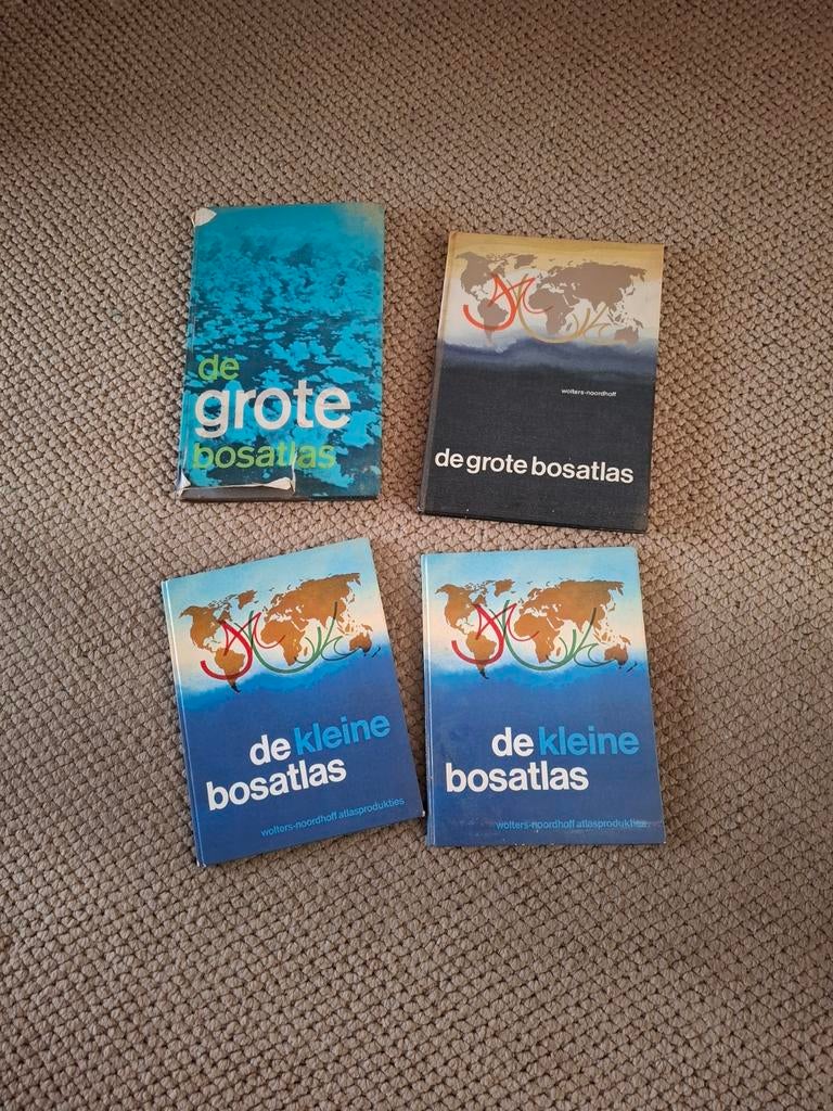 De grote Bosatlas de kleine Bosatlas, Boeken, Atlassen en Landkaarten, Ophalen of Verzenden, Gelezen, Bosatlas