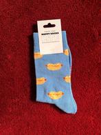 Happy Socks maat 36-40, Sokken en Kniesokken, Blauw, Nieuw, Overige maten