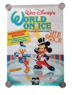 Poster Walt Disney's World on Ice (1988), Ophalen of Verzenden, Gebruikt, Rechthoekig Staand, Overige onderwerpen