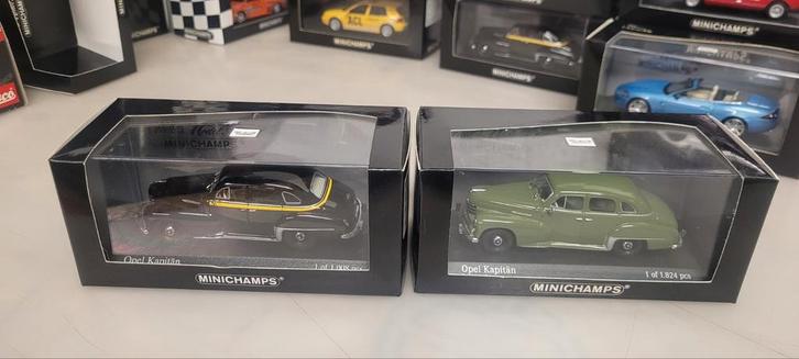 Minichamps Opel Kapitan, Hobby en Vrije tijd, Modelauto's | 1:43, Zo goed als nieuw, Auto, MiniChamps, Ophalen of Verzenden
