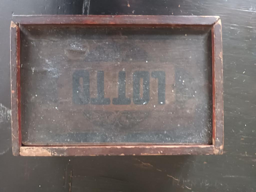 Antiek Lotto Bingo Spel Begin 20e Eeuw, Hobby en Vrije tijd, Vijf spelers of meer, Verzenden, Gebruikt