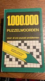 1000000 een miljoen puzzelwoorden boek, Ophalen of Verzenden, Gelezen, Overige onderwerpen
