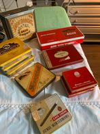 Vintage Sigarenblikken Collectie, Verzamelen, Ophalen of Verzenden, Gebruikt, Tabaksdoos of Verpakking