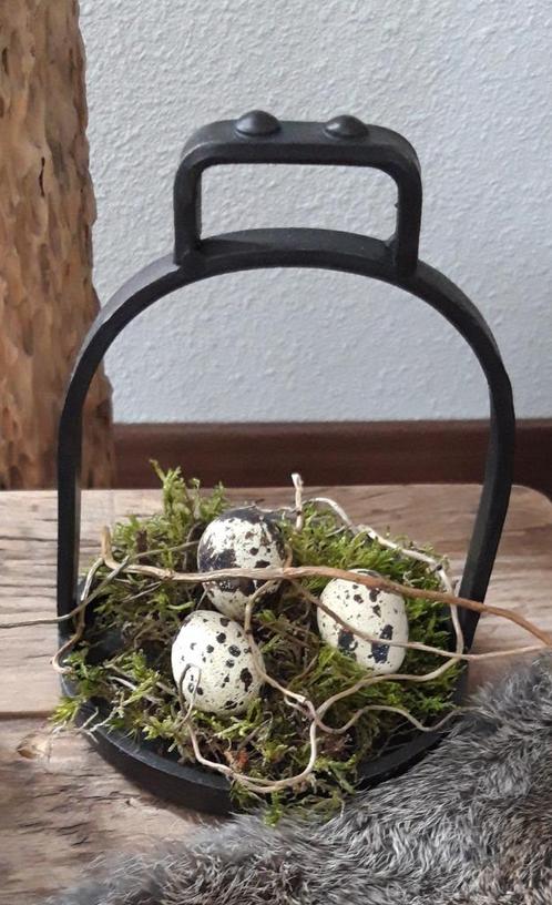 Kandelaar stijgbeugel, Huis en Inrichting, Woonaccessoires | Kandelaars en Kaarsen, Zo goed als nieuw, Kandelaar, Minder dan 25 cm