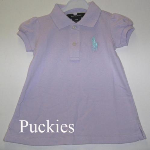 *SALE* Lila Ralph Lauren polojurk maat 74 *NieuW* a, Kinderen en Baby's, Babykleding | Maat 74, Nieuw, Meisje, Jurkje of Rokje
