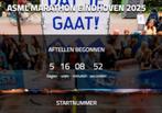 Startnummer ASML halve marathon 12 oktober, Overige typen, Nieuw, Hardlopen, Ophalen
