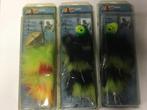 3 stuks nieuwe groote kunstaas +/- 30 cm lang, Ophalen of Verzenden, Nieuw, Haak
