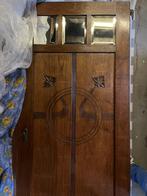 Antieke Art Deco linnenkast kledingkast vintage kast design, Ophalen