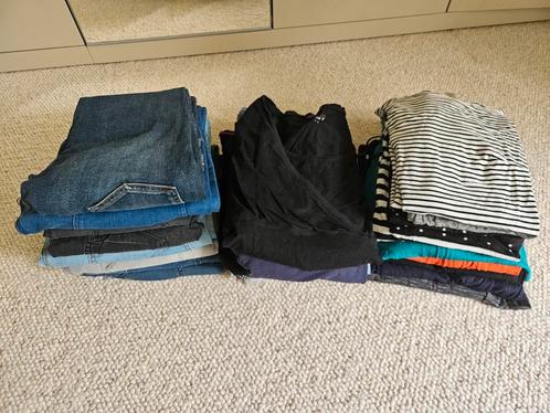 Groot pakket positiekleding / zwangerschapskleding - maat S, Kleding | Dames, Positiekleding, Gedragen, Maat 36 (S), Blauw, Ophalen of Verzenden