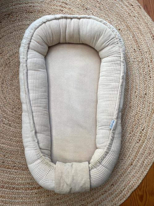 Lieffies Babynestje Lichtbeige Ribstof, Kinderen en Baby's, Babywiegjes en Ledikanten, Zo goed als nieuw, Overige typen, Ophalen of Verzenden